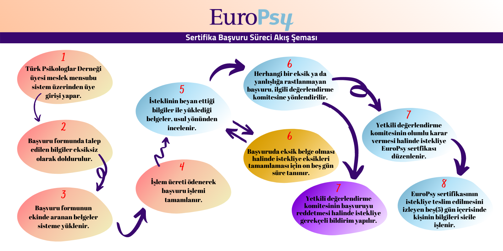 EuroPsy Akış Şeması