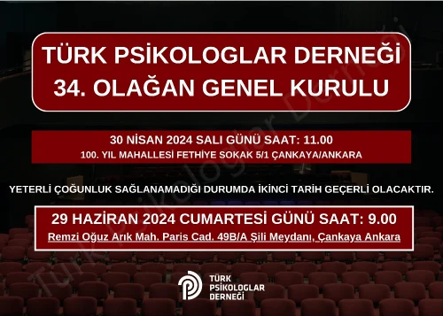 34 Olağan Genel Kurula Çağrı