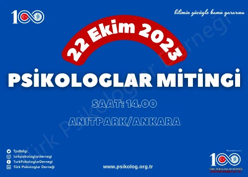 Psikologlar Mitingine Çağrı