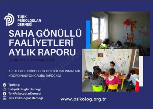 Saha Gönüllü Faali̇yetleri̇ Aylik Raporu 4