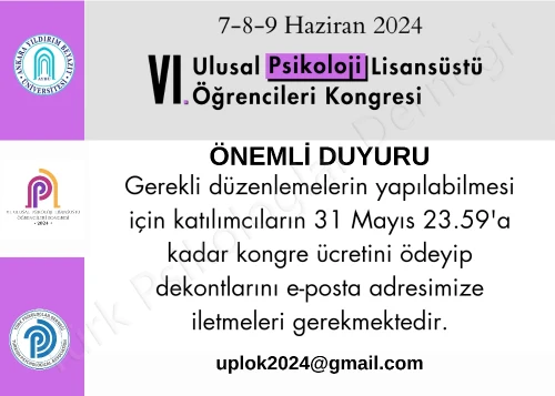 UPLOK 2024 Önemli Duyuru