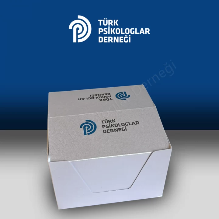 Logolu Beyaz Bloknot