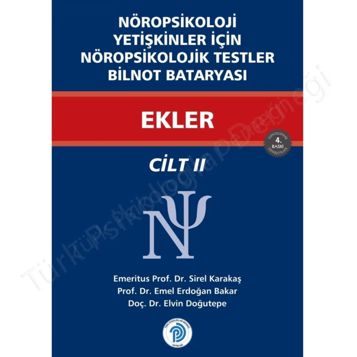Nöropsikoloji Yetişkinler İçin Test Cilt1 Ve Cilt2