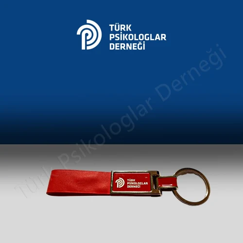Tpd Logolu Kırmızı Anahtarlık