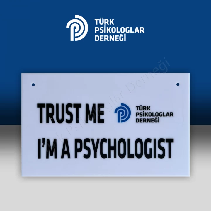 Psikolog Tabela - Beyaz Pleksi